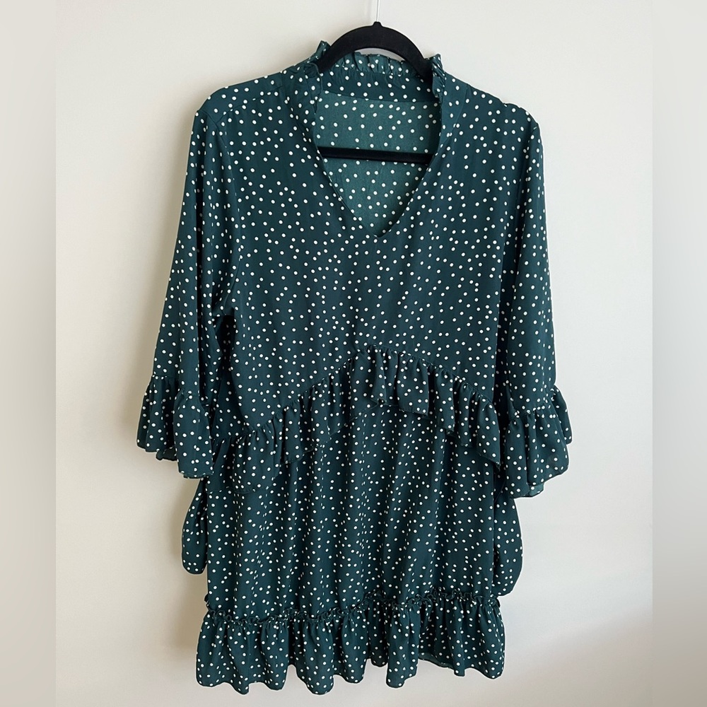 Polka Dot Tunic Top